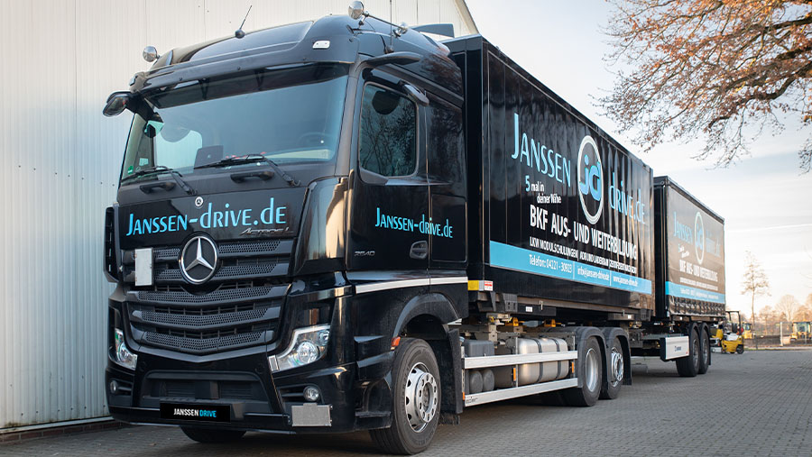 Janssen-Drive LKW – Berufskraftfahrer-Ausbildung