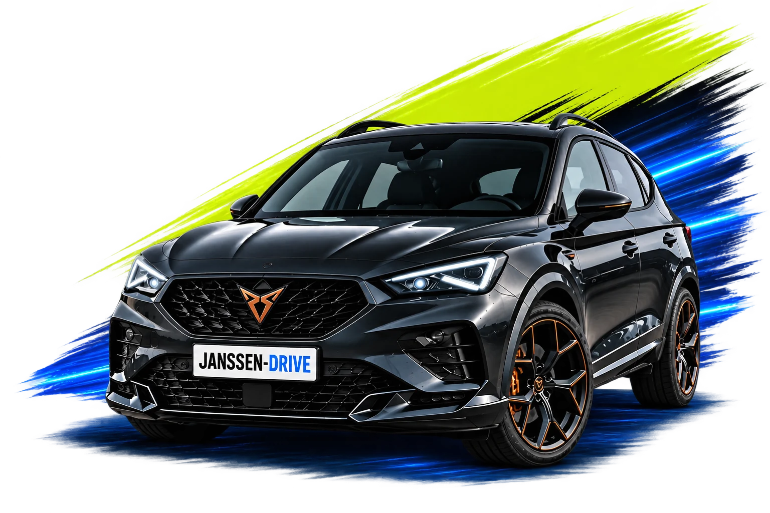 Fahrzeugmotiv im Janssen-Drive-Design
